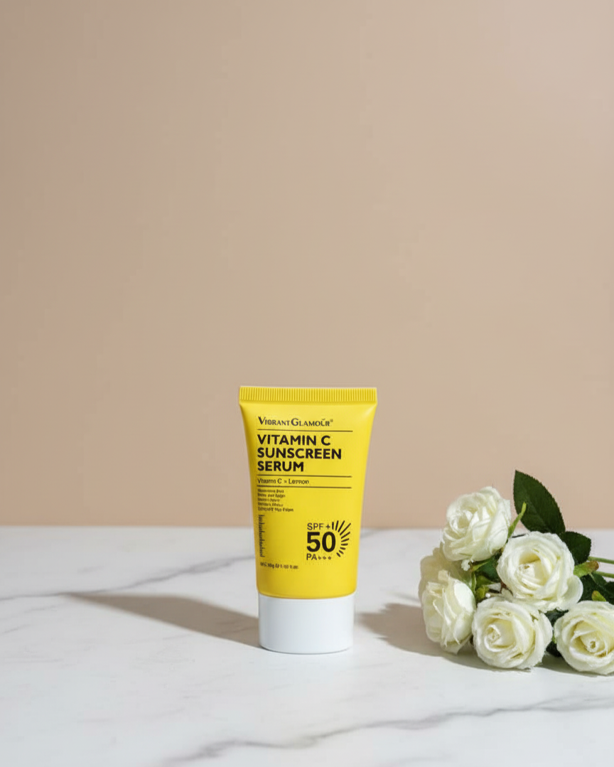 ضد آفتاب ویتامین سی ویبرانت گلامور SPF 50 حجم 30
