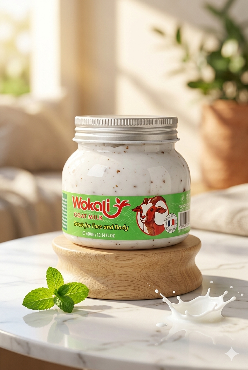 اسکراب صورت و بدن وکالی